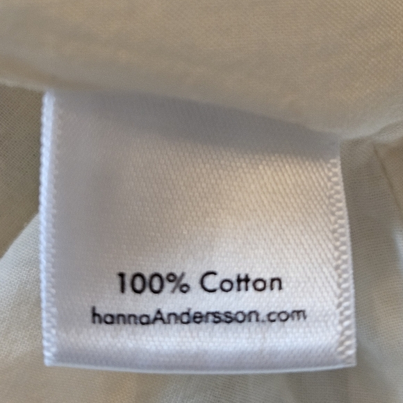 Hanna Andersson Tropical Maxi Tiered Sleeveless Dress 14-16 (160cm) Ivory - Picture 14 of 15